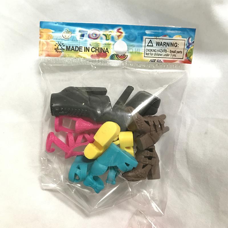 Høyhælte skodukketilbehør Dekor av kreativ simuleringsdukketilbehør