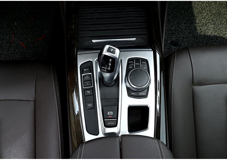 14-18 BMW X5 X6 Interior Gear Shift Decoration Sticker Set