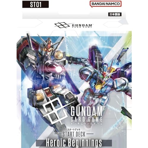 [Set of 4] Card Game Starter Decks [ST01] Heroic Beginnings [ST02] Wings of Advance [ST03] Zeon's Rush [ST04] SEED Strike