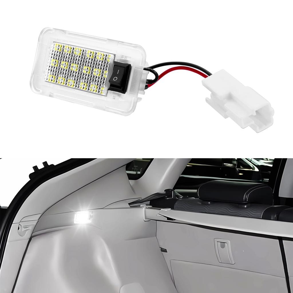 MAZERO LED Luggage Lamp for Toyota RAV4 Prius 30 Series 50 Series Prius Alphard 40 Series Vellfire 20 Series Luggage Trunk Light with Switch White