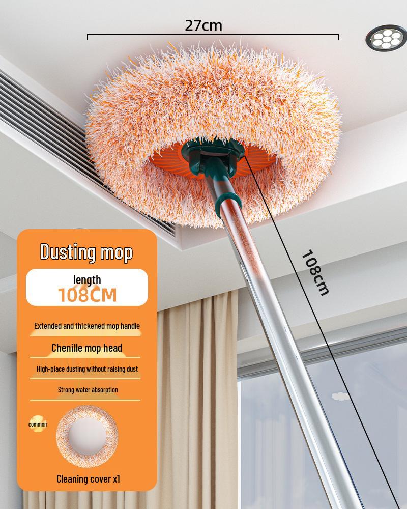 Sunflower 2025 Multifunctional Extendable Mop for Ceiling and Wall Cleaning