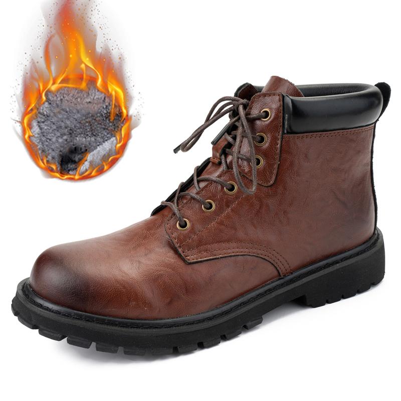 Herrenstiefel Herbst Stiefeletten Mode Herrenschuhe Dropshipping Schneestiefel Gummi Stiefeletten für Herren Schuhwerk Größe 38-46