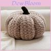 Sweet Pumpkin Lamb Wool Cushion With Pp Cotton Filling For Sofa Comfort And Holiday Decoration