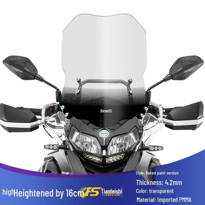 Benelli Jinpeng TRK502/502X Raised Windshield Accessory