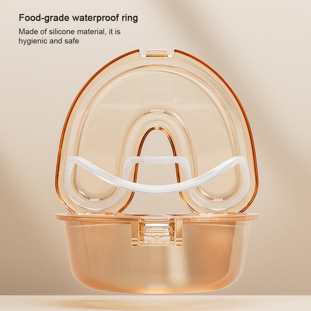 Invisible Braces Storage Box Portable Orthodontic Appliance Transparent Soaking Box Dentures Steel Teeth Denture Storage Box