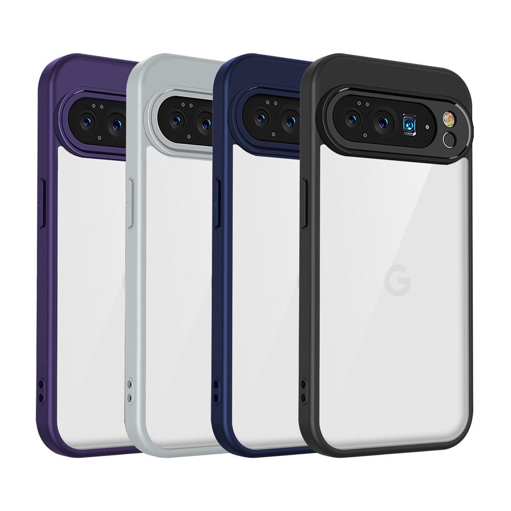 Armor Shockproof Phone Case For Google Pixel 10 Pro XL 9A Luxury Matte Acrylic Clear Hard Clear Back Cover Shell Funda