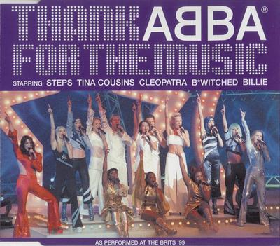 CD BWITCHED / BILLIE / CLEOPATRA / STE - Thank ABBA For The Music ABCD1 Epic 1999 UK Dance & Electronica Used