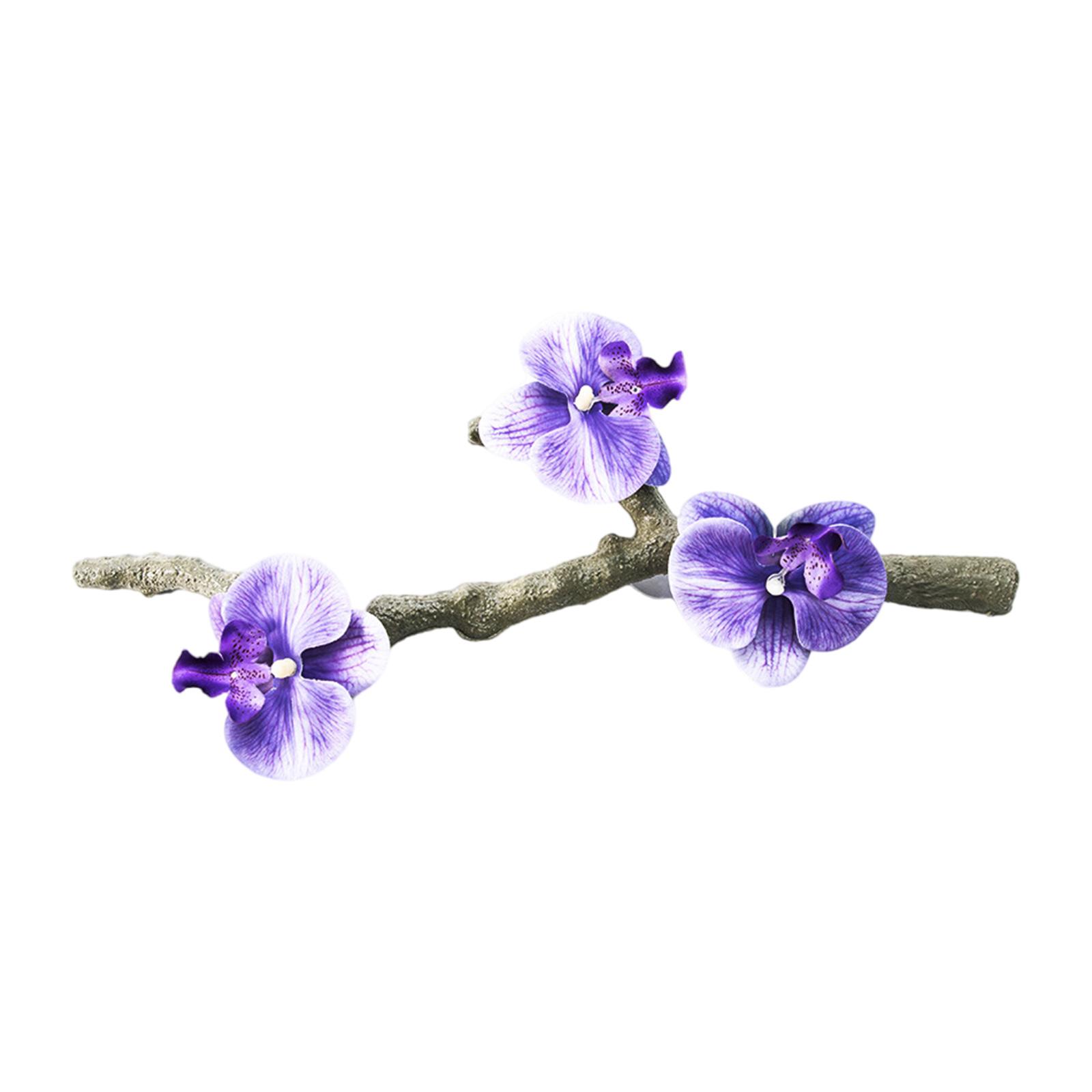 

Украшение для рептилий Растение для террариума Угол для лазания Ветка на присоске Аквариум Искусственная лиана для змеи бородатой агамы T2