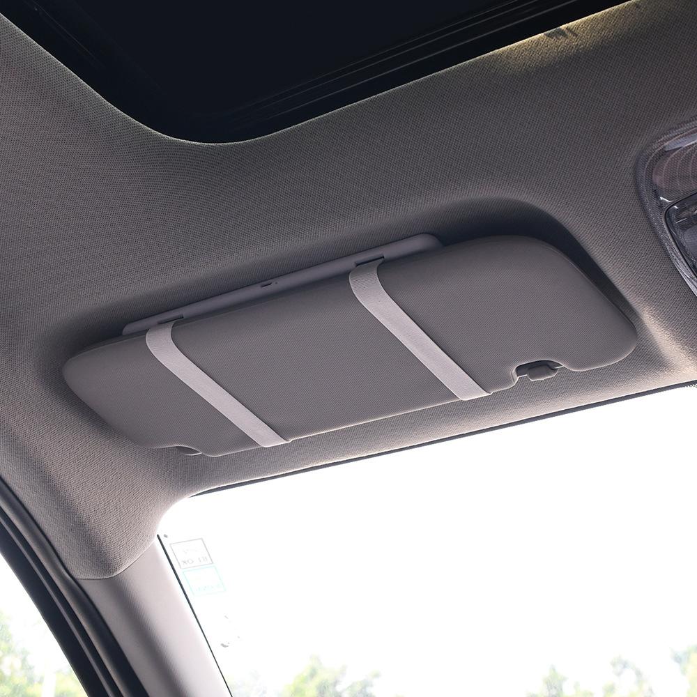 New 1Pcs Car LEDMakeup Mirror Three Gear Adjustment Sun Visor Plate Interior RearMirror Dimmable Touchscreen Auto Vanity Mirror