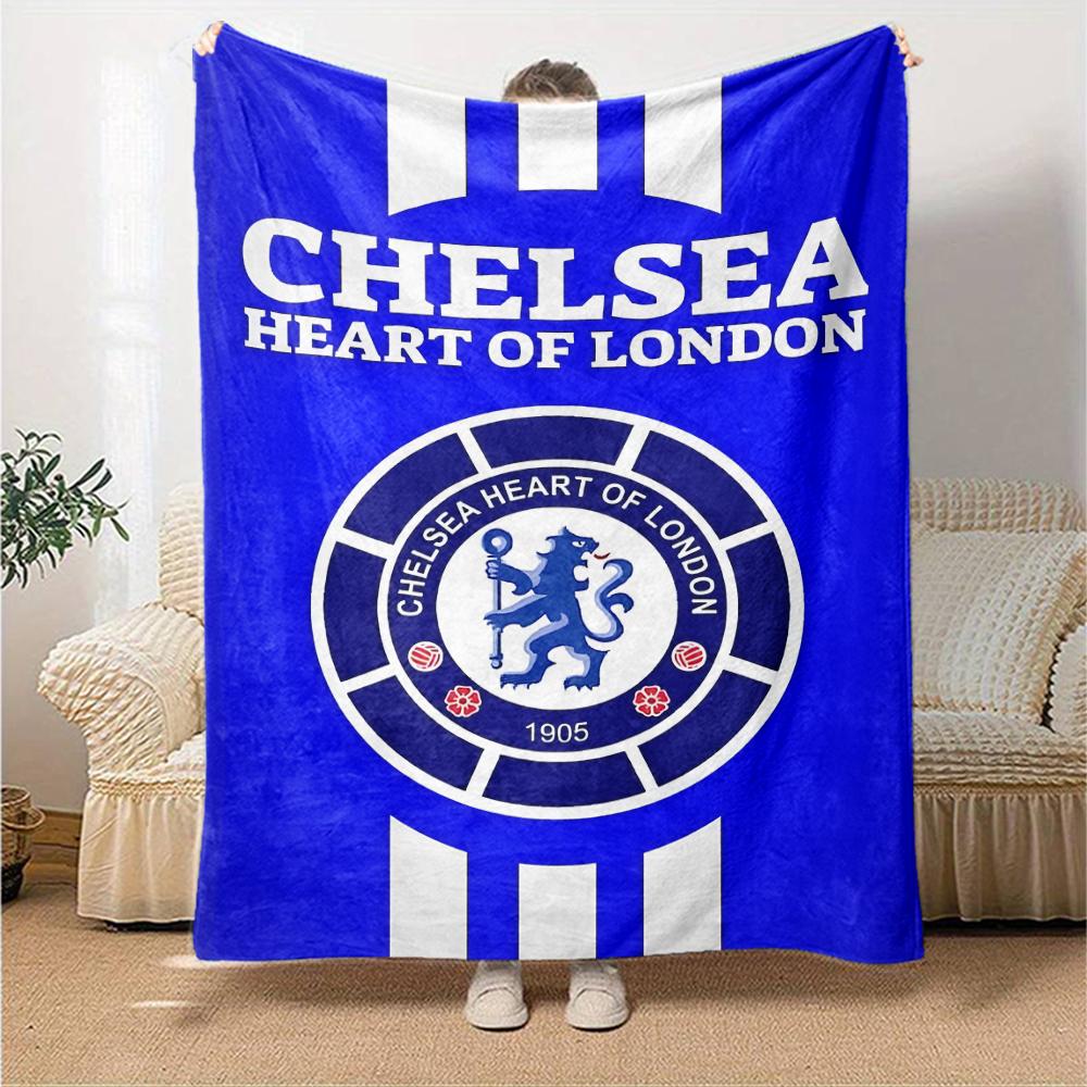 1pc Football Team (40) Blanket, Gift, for Men and Women, Soft Blanket, Good for Sofa Bed Couch Travel, Lightweight Flannel Blanket