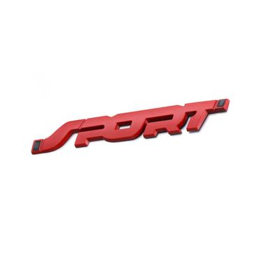Zinklegering Auto Gemodificeerde Auto Carrosseriesticker Sportlabel Driedimensionale Persoonlijkheid Sterke Lijm