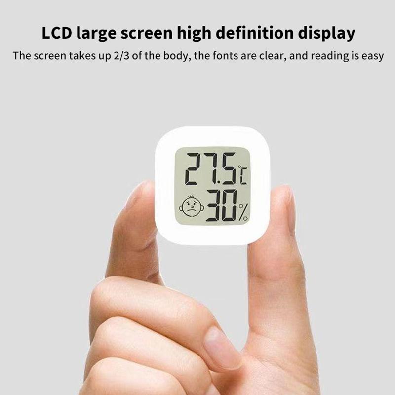 LCD digitální teploměr vlhkoměr Vnitřní pokoj Elektronický měřič teploty Vlhkoměr Senzor Meteorologická stanice pro domácnost