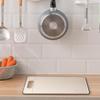 Food Cutting Board Non Slip Lightweight Food-Safe Thick Kitchen Tool Meal Prep Fruit Cheese Chopping Board For Home Dorm