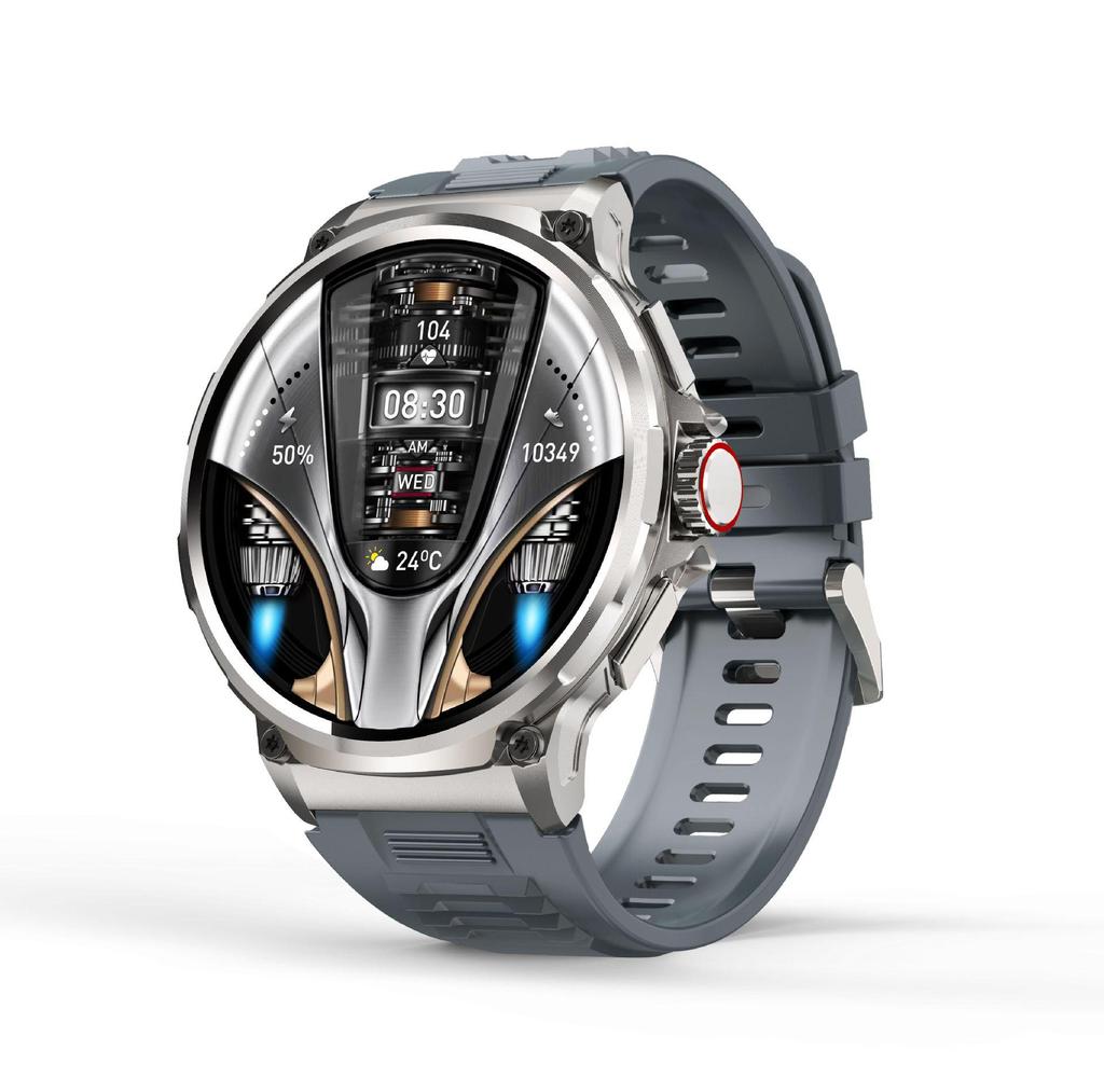 V69 Smartwatch: 1.85'' Display, Bluetooth Calls, Heart Rate & Blood Oxygen Monitoring, Multi-Sport Modes, Waterproof
