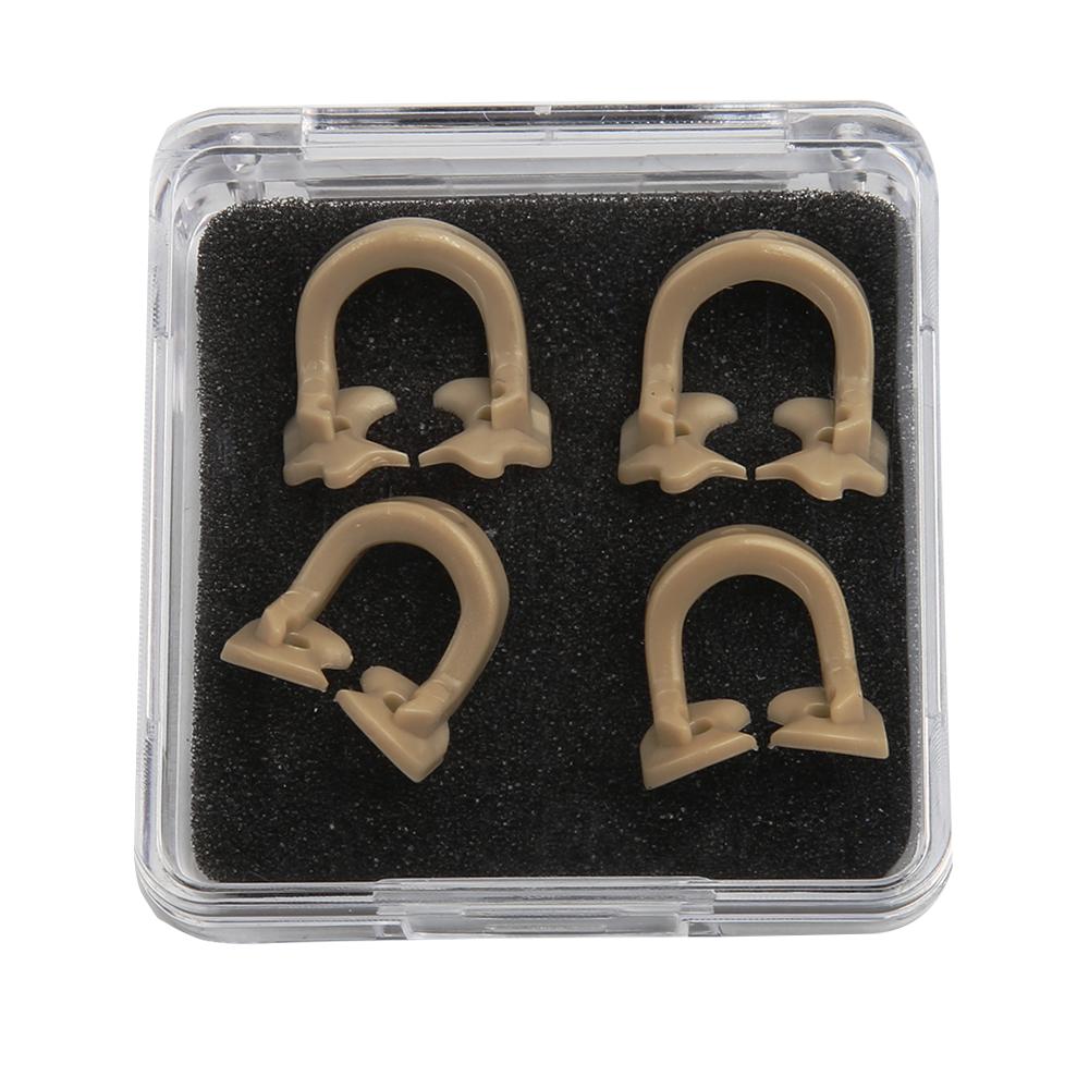 High Quality 4pcs/box Dental Dam Clips Resin Barrier Clamps Rubber Sectional Matrix Band Molar Clips Dental Rubber Dam Clip