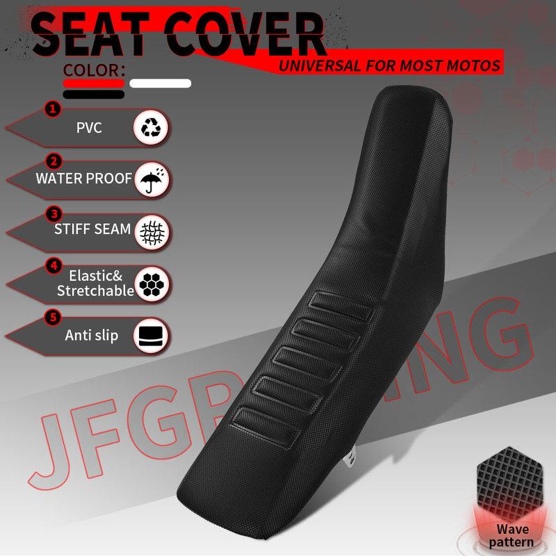 For Honda Yamaha KTM CRF EXC YZ KXF LTZ Motorcycle Accessories Seat Cover Universal Seat Cushion Cover PVC Waterproof Dirt Bike