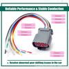 Replacement Kit for Transmission Solenoid Wiring Harness 350 0067 Fits 3U2Z 14S411 Ensures Stable Gear Shift Operation