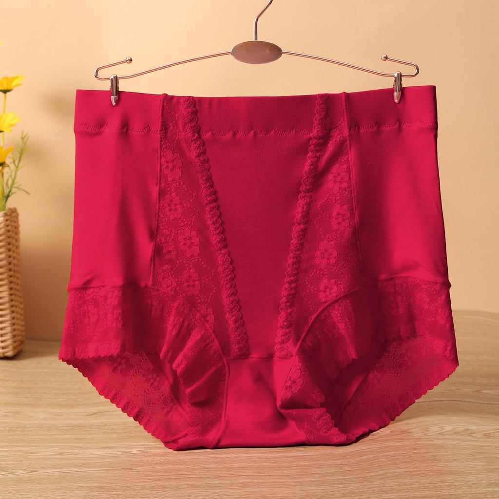 Modal Soft Panties High Waist Large Size Boyshorts Women's Underpants Cotton Crotch Breathable Underwear
