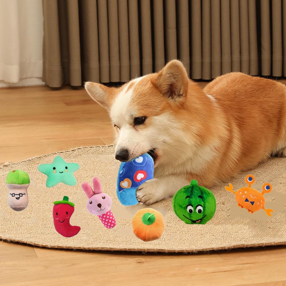 YBGGJO Dog Dog Rope Set of Plush Sound Throwing Plush Teeth Lack of Stress Suitable for Toys, Toys, 10, Toys, Toys, Toys, Toys, Cute, Fun, Chewing,