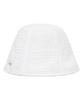 COVERNAT WOMAN Clover Heart Sheer Hat White
