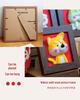 Xianci Year of the Horse Zodiac Wool Felt Needle Felting DIY Photo Frame Gift Set