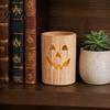 Spooky Halloween Atmosphere Lighting Pumpkin Candle Holder, Resin Hollow Candlestick, Vintage Country Durable Waterproof Statues Style Lantern