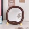 Kawaii Little Tail Makeup Mirror Cute Portable Desktop Mirror for Student Dormitory INS Style Decorative Mirror Bedroom Decor