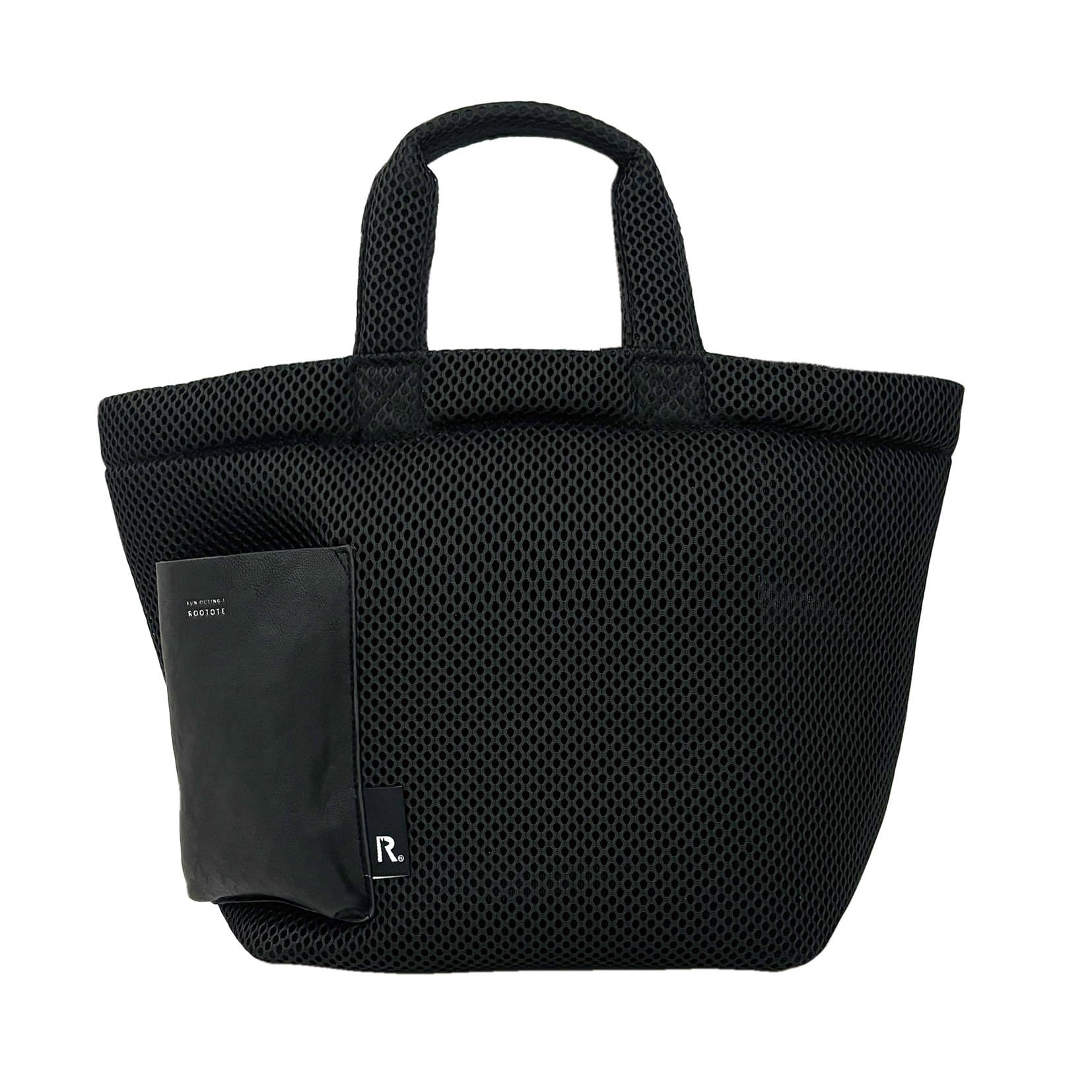 

Deli Fluffy Horizontal Tote Bag Lightweight 1040 03 Black [Rootote] SN.Deli.Wafer-B Women s