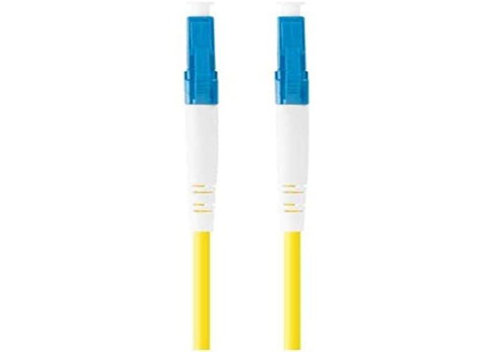Câble Fibre Optique - LANBERG - LATIGEUR FIBRE 1M - Mono LC/UPC - Simplex G657A1 - Jaune