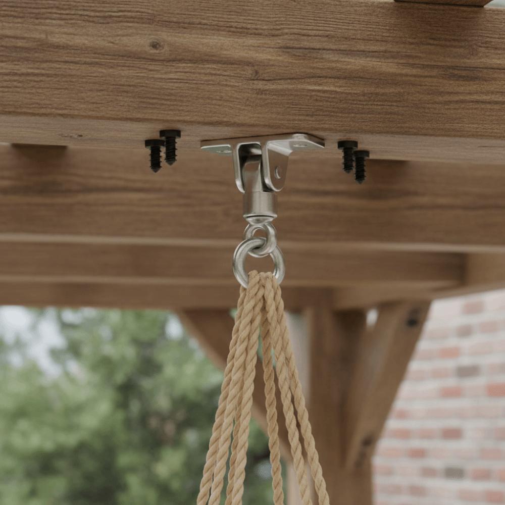 304 Stainless Steel Swing Hanger Hook Heavy Duty Training Kit Hanging Snap Hooks Ceiling Hook Hammock Mount Gym Training