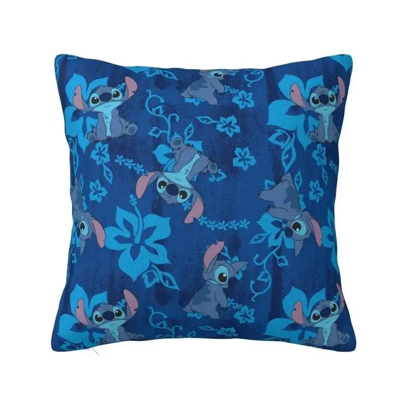 Home Decor Stitch Cartoon Patterns For Cozy Decor Pattern Cushion Cover Suitable For Sofa Bedroom Car Pillow Cover
