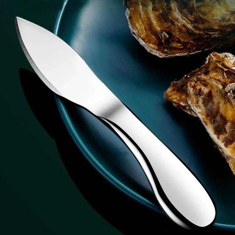 Shell opener, kitchen tool, commercial scallop opener, professional oyster opener,stainless steel oyster cutter,small tool strip