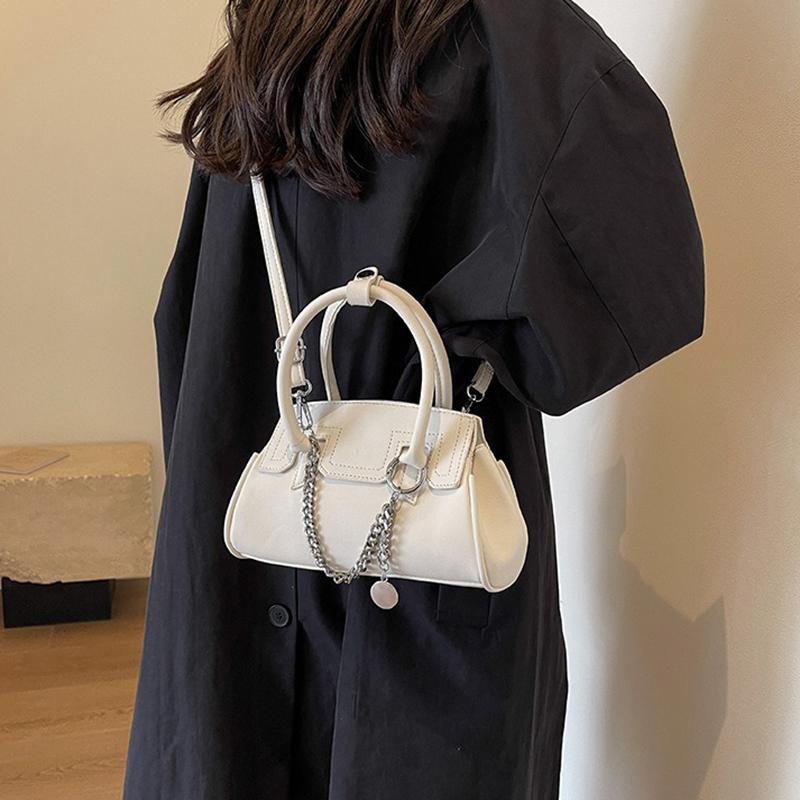 Lässige Schultertasche Kleine Tasche Damentasche 2024 Neue einfache Textur Umhängetasche Mode Handtasche Kleine quadratische Tasche