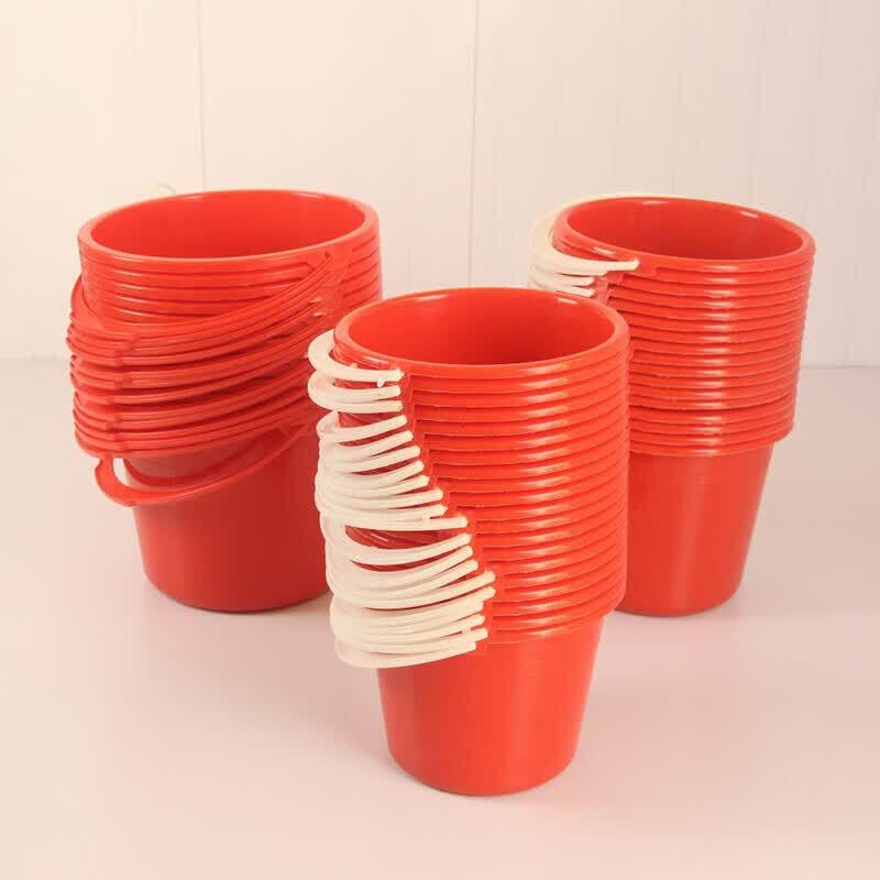ROYUGO Small Red Paint Bucket