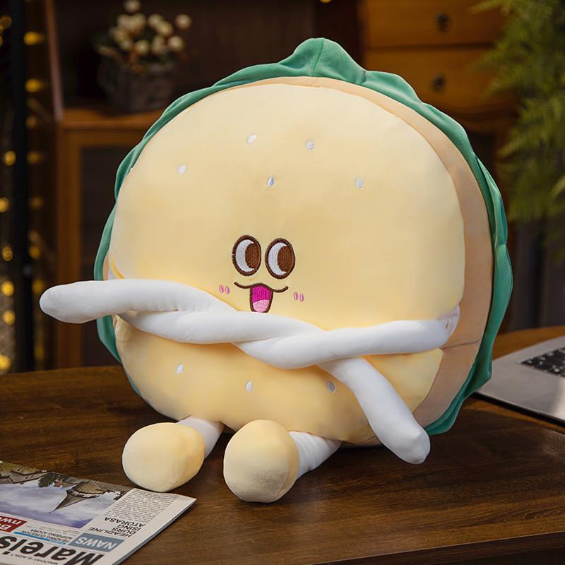 Fries Hamburg French Plush Toy Cartoon Gourmet Stuffed Doll Gift Decoration