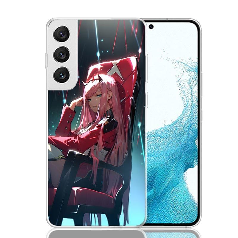 Darling In The FranXX Anime Case Phone Cover for Samsung Galaxy S24 S25 Ultra S23 Plus S22 + S21 S20 FE S10 S25Plus Trend Fundas