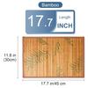 Vintage Bamboo Placemat Foldable Heat Insulation Pad Table Decoration Tableware Pad  Family Party