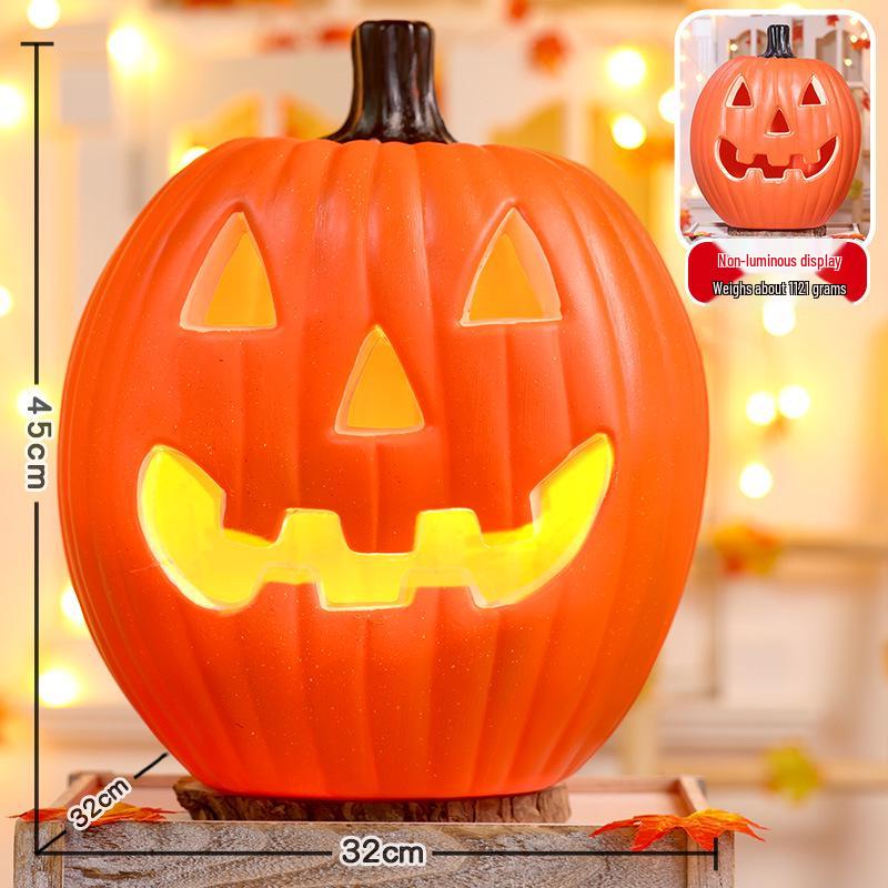 Halloween Glowing Pumpkin Lanterns for Shopping Mall Decor and Courtyard Ornaments