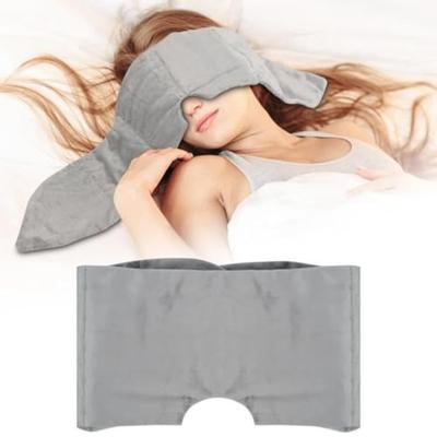 Waschbare Gewichts-Augenmaske Schlafhilfe Schlafmaske Geschenk Schwerkraft-Schlafmaske Meditation