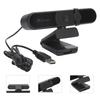 C55A 2K HD Camera with Lens Cover BuiltIn Microphone USB Computer Webcam for Video Recording