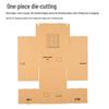 Large Capacity Kraft Paper Archive Box for Office File Storage