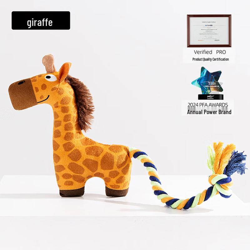 

Jingzhou Crazy Zoo Squeaky Dog Plush Toy
