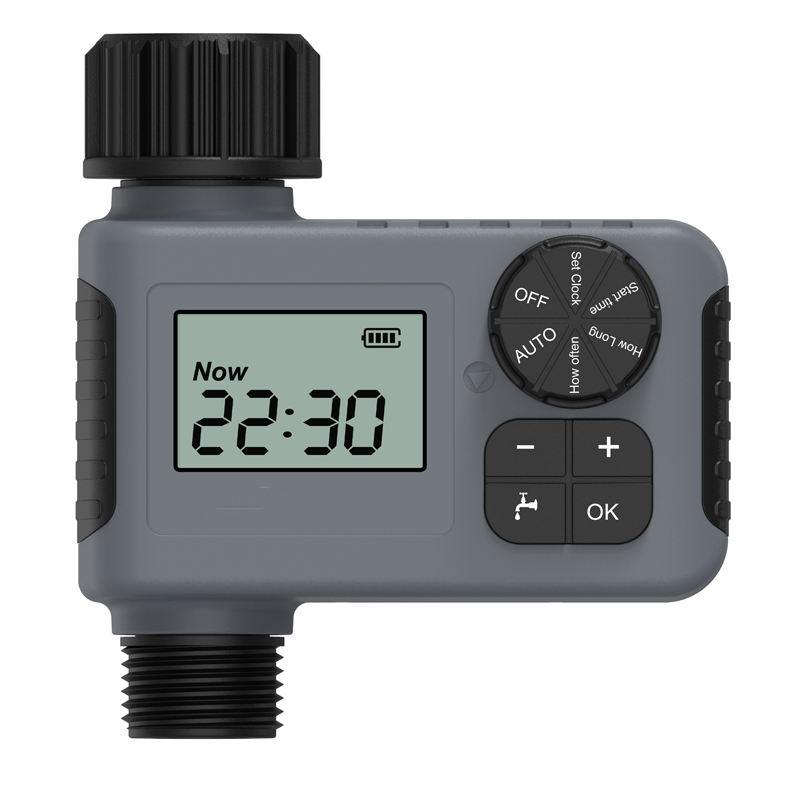 Newest Automatic Water Timer Intelligent Irrigation Watering System Sprinkler Timer Garden Programmer Equipment IPX5 LCD Display