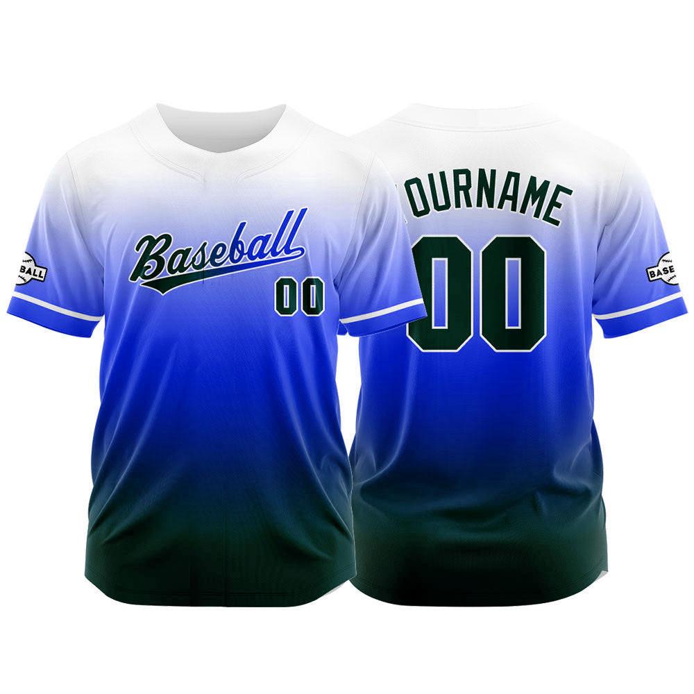 Multi colored baseball jersey, fully sublimated team, breathable adult and children's outdoor jersey, Bazhu jersey