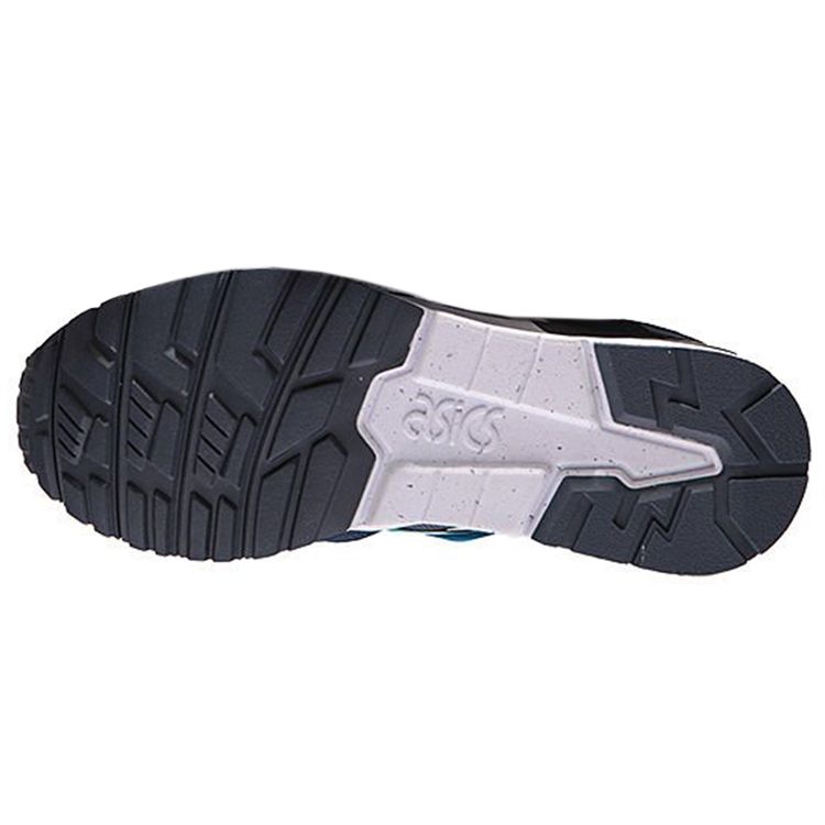 Asics Gel-Lyte 5 Comfortable Durable Low-Top Sneakers Men Sneakers Blue Gray H6D2Y-5001