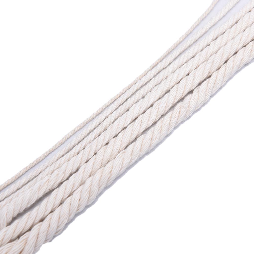 1/2/3/4/5/6mm Cotton Twisted Cord Rope Artisan Macrame String DIY Crafts 1/2/3/4/5/6mm Cotton Twisted Cord Rope Artisan Macrame String DIY Crafts