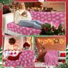 Cottage Core Art Thick Premium Plush Smooth Lightweight Blanket Perfect for Fall Winter Holiday Season Home Decor