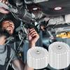 Aluminium Staal Hittebeschermer Moer Isolatie Onderplaat Bevestigingsclip voor BMW Ford Auto Onderkant Transmissieafdekking Bevestigingsbout Plaat