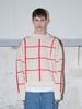 IEY Crayon Check Knit Ivory