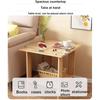 Simple Bedside Table Solid Wood Nightstands Double-Layer Night Table Living Room Sofa Side Table Modern Home Bedroom Furniture